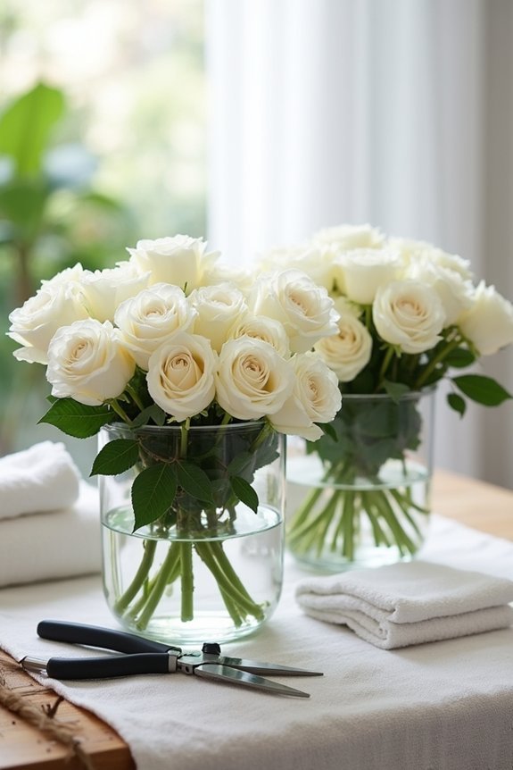 care for vibrant roses
