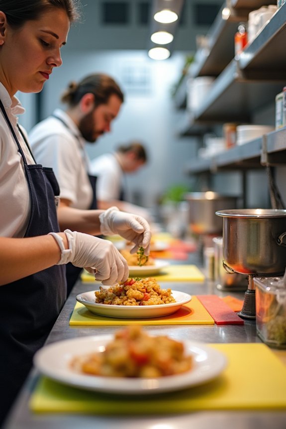 caterer cross contamination protocols discussed