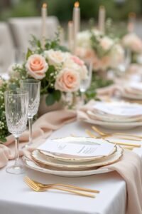 champagne wedding color ideas