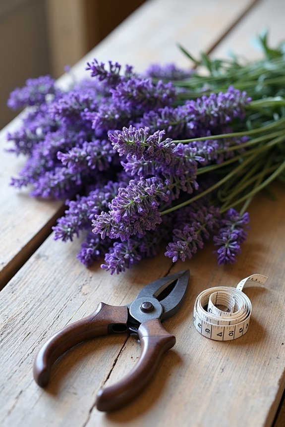 choose quality lavender stems