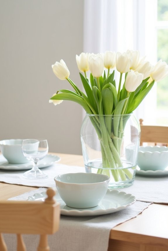 choose spring table aesthetic