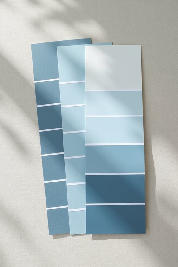 choosing the perfect dusty blue