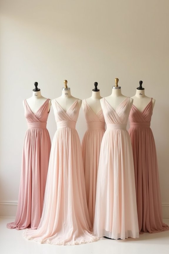 classic bridesmaid dress styles