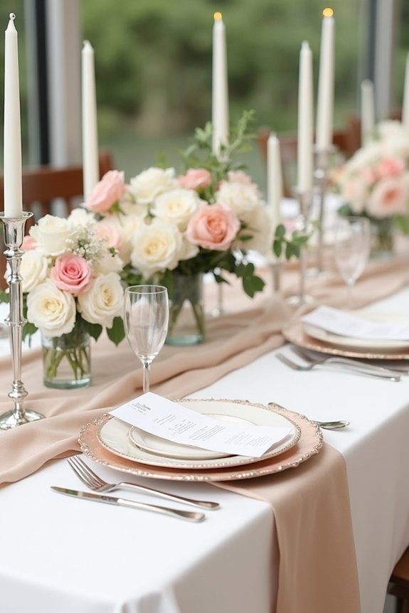 classic neutral wedding elegance