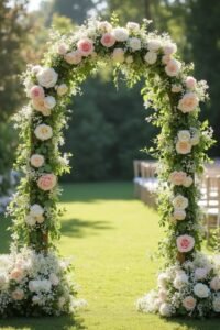 classic wedding arch ideas