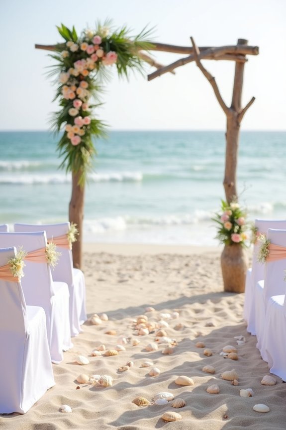 coastal ceremony furnishing essentials