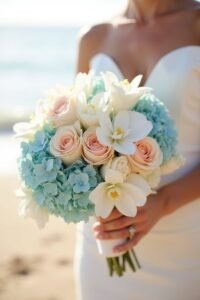 coastal wedding bouquet ideas