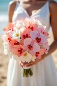 coastal wedding flower arrangements