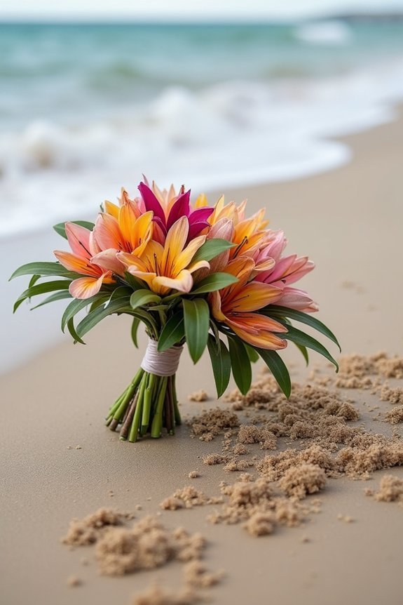 coastal wedding flower resilience