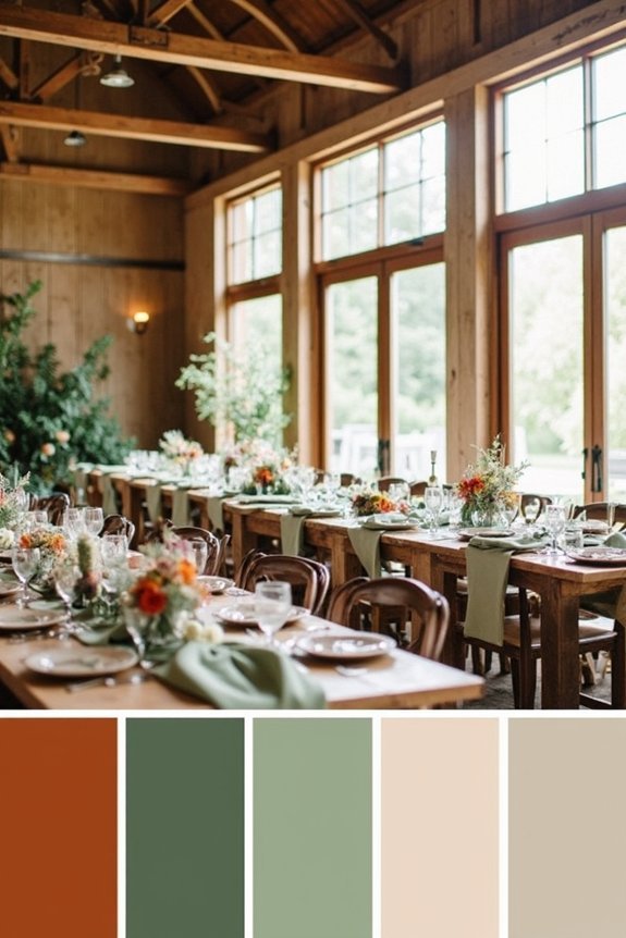 color palette by venue