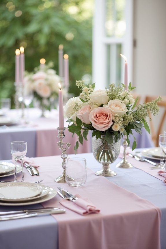 color palette wedding design