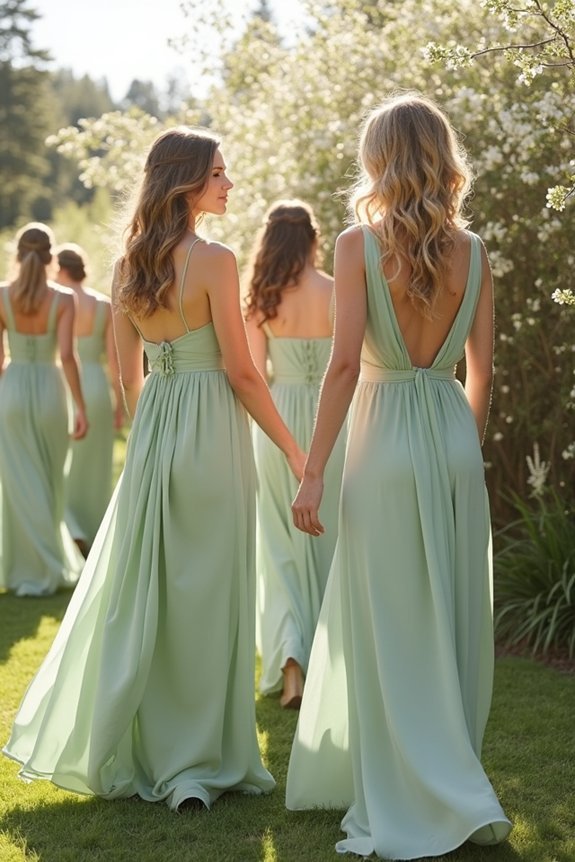 comfortable bridesmaid dress options