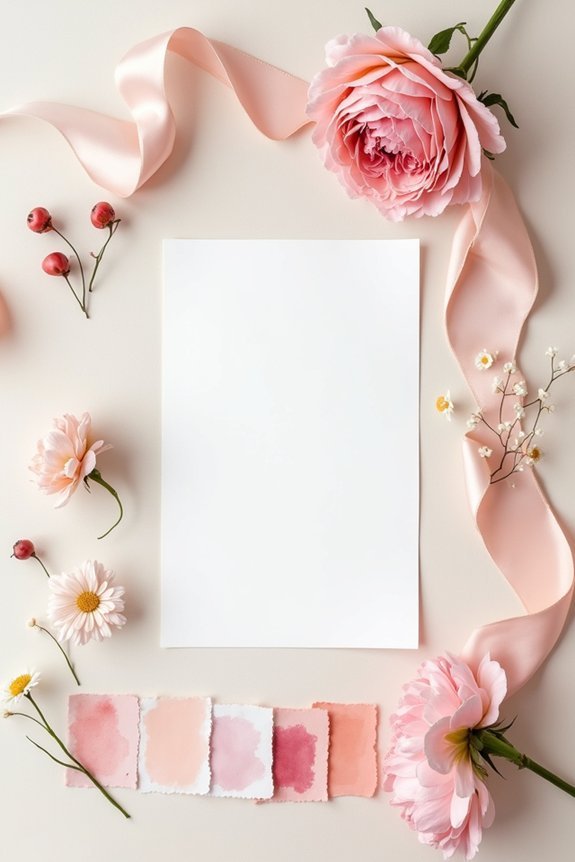 contrast enhances wedding colors