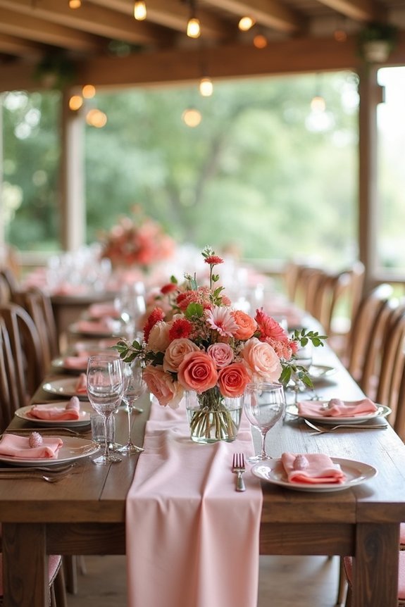 coral selection for venue
