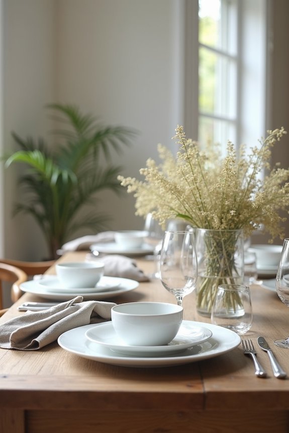 country table settings significance