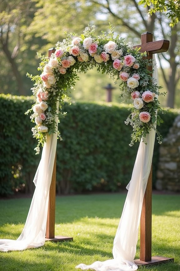 creating a vintage arch