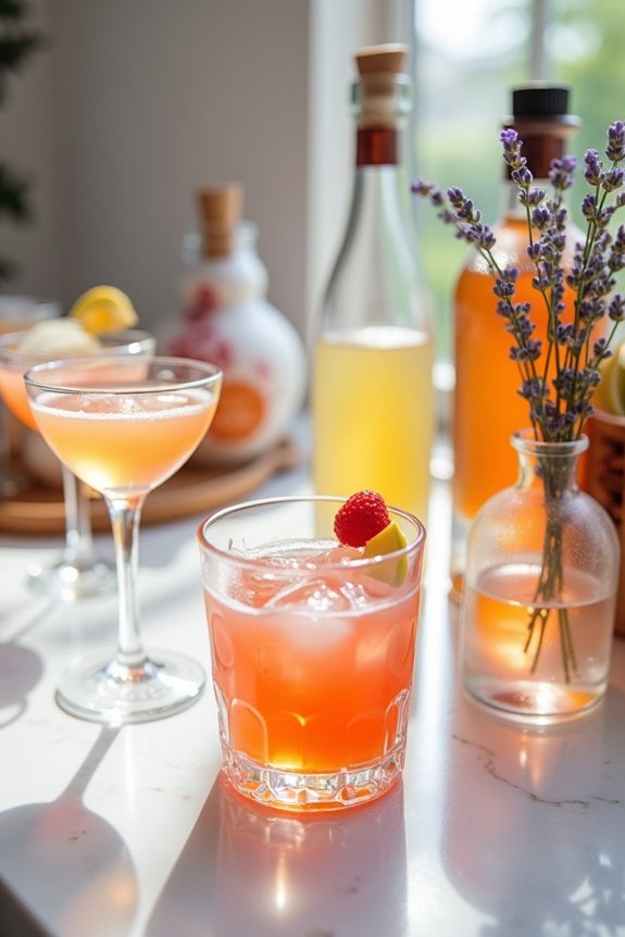 creative mocktail wedding options