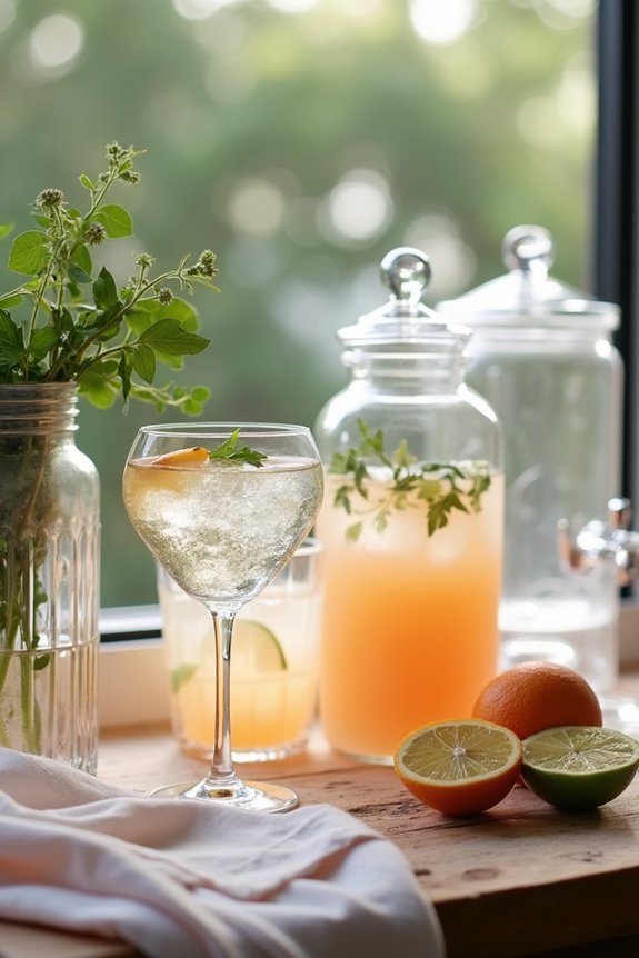 define your mocktail aesthetic