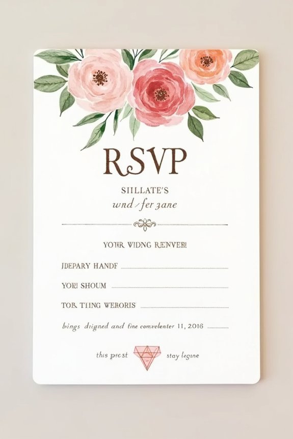 dietary needs rsvp collection