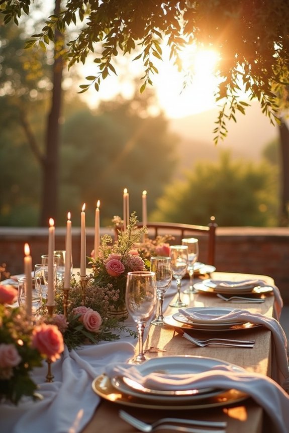 distinct wedding color palettes
