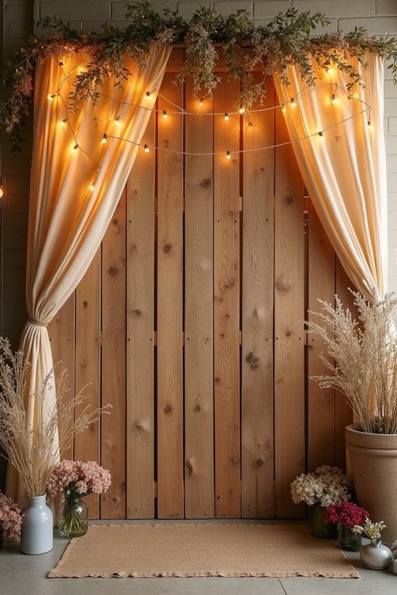 diy seasonal photo backdrops