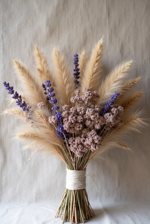 dried flowers for timeless elegance