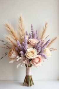 dried flowers wedding bouquets