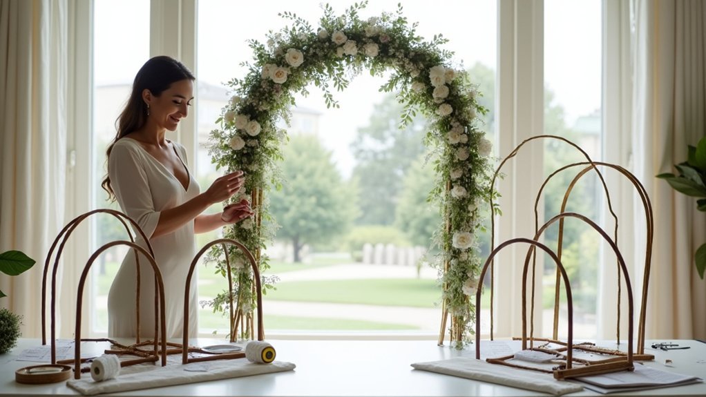 durable stylish wedding arch