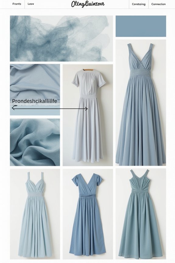 dusty blue color choices