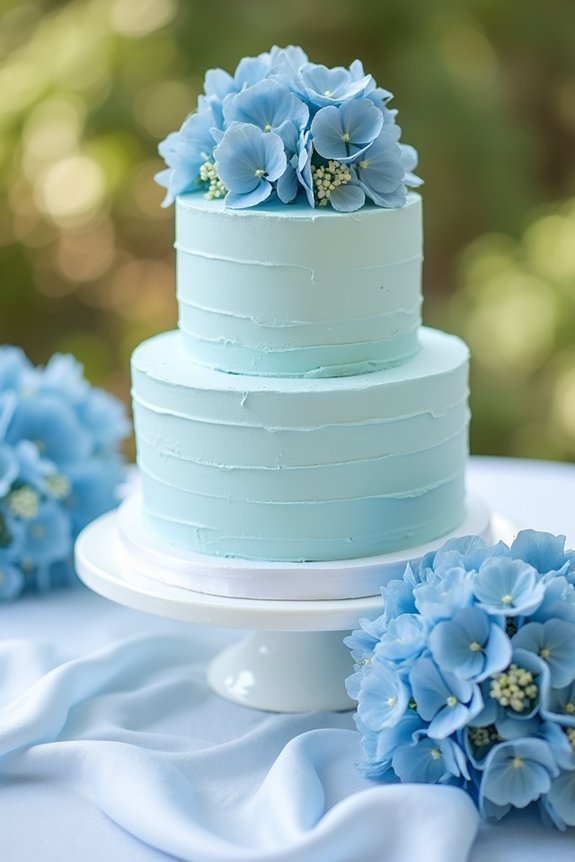 dusty blue wedding aesthetics