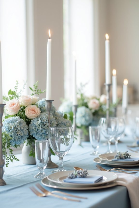 dusty blue wedding inspiration
