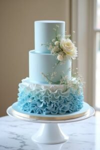 dusty blue wedding inspiration