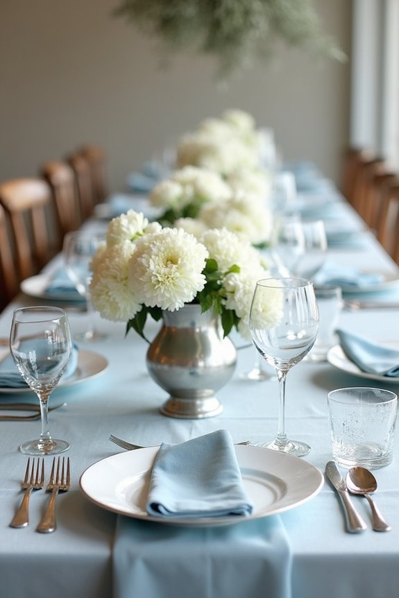 dusty blue wedding inspiration