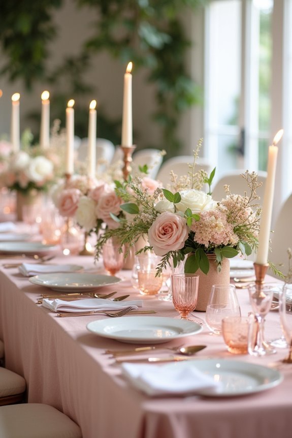dusty rose wedding inspiration