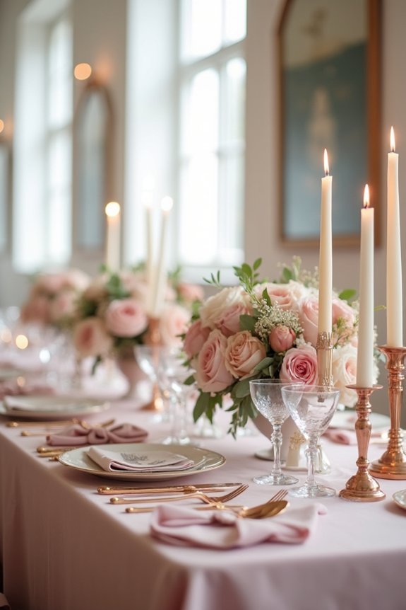 dusty rose wedding inspiration