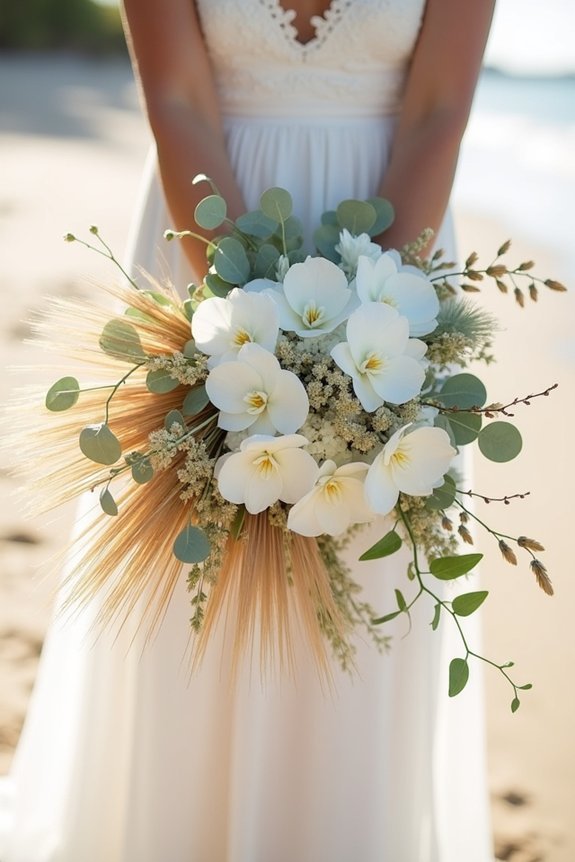dynamic organic bouquet design