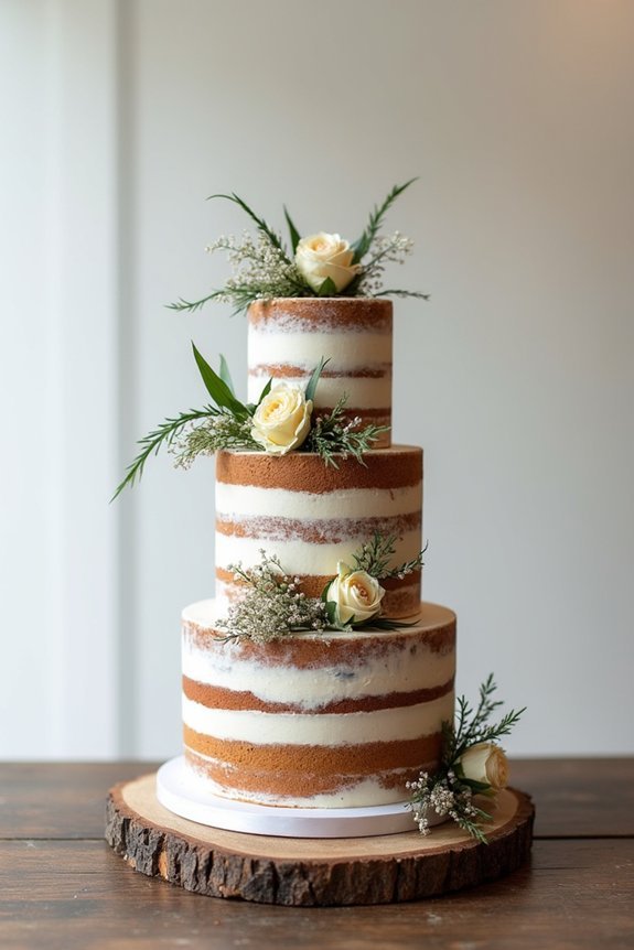 effortlessly beautiful naked cakes