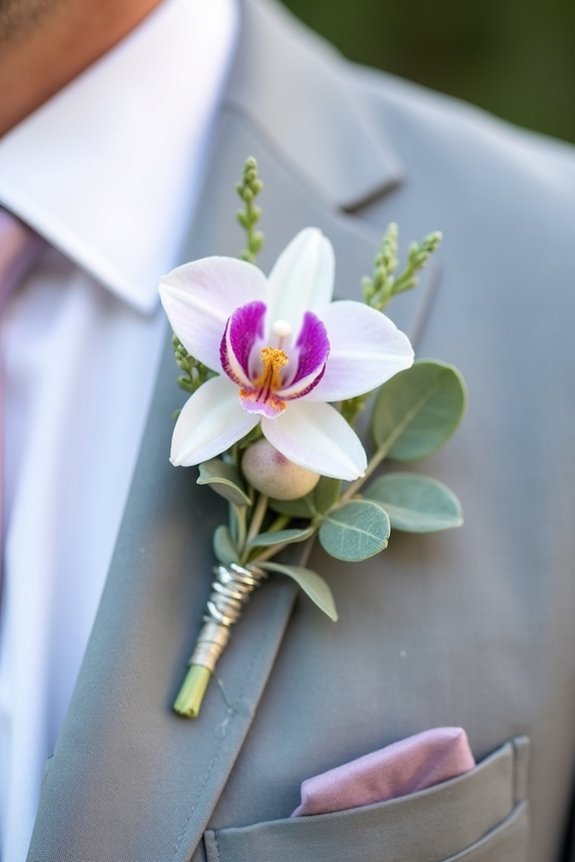 elegant accents enhance orchids