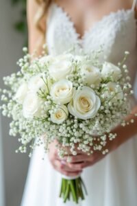 elegant baby s breath bouquets