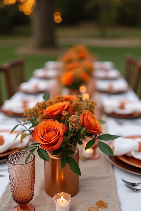 elegant balanced centerpiece arrangements