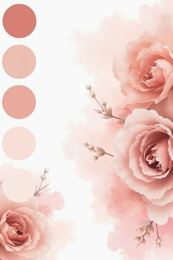 elegant blush pink foundation