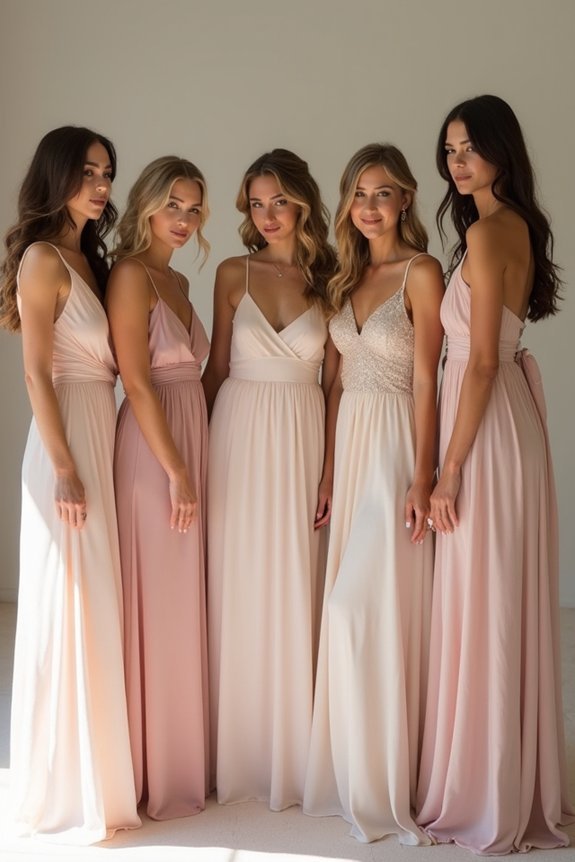 elegant bridesmaid dress styles