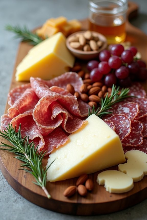 elegant charcuterie board design