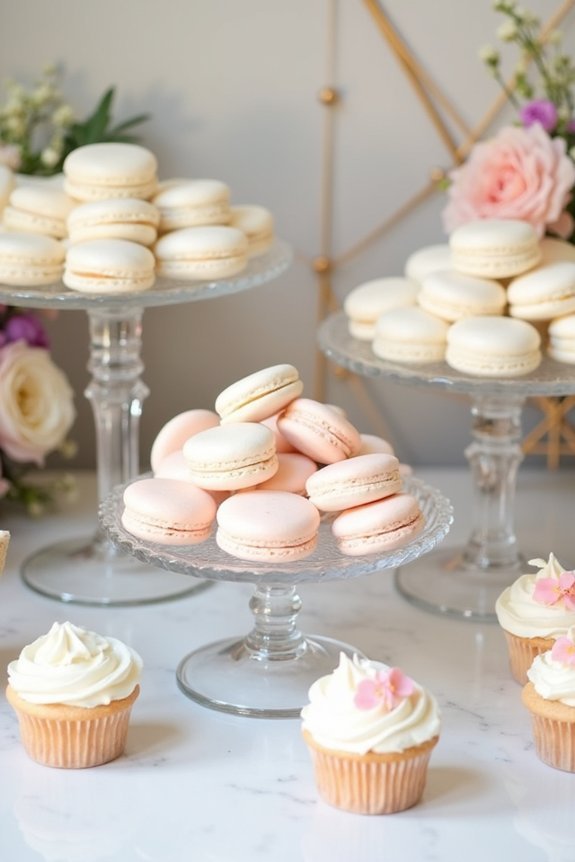 elegant dessert bar decor