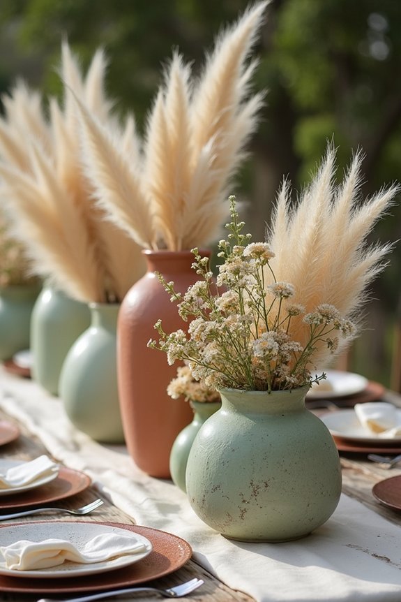 elegant earthy wedding colors