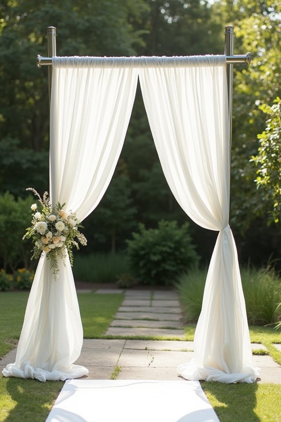 elegant fabric draping techniques