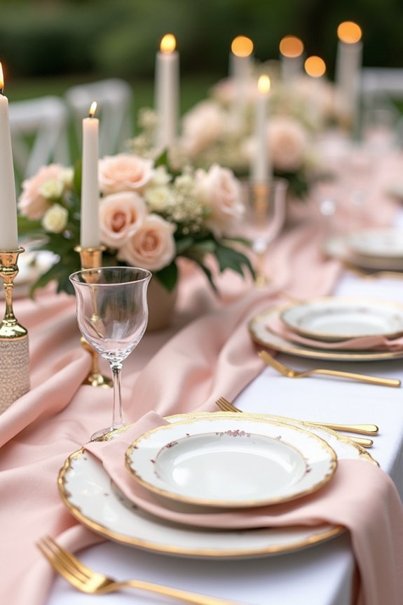 elegant intentional table settings