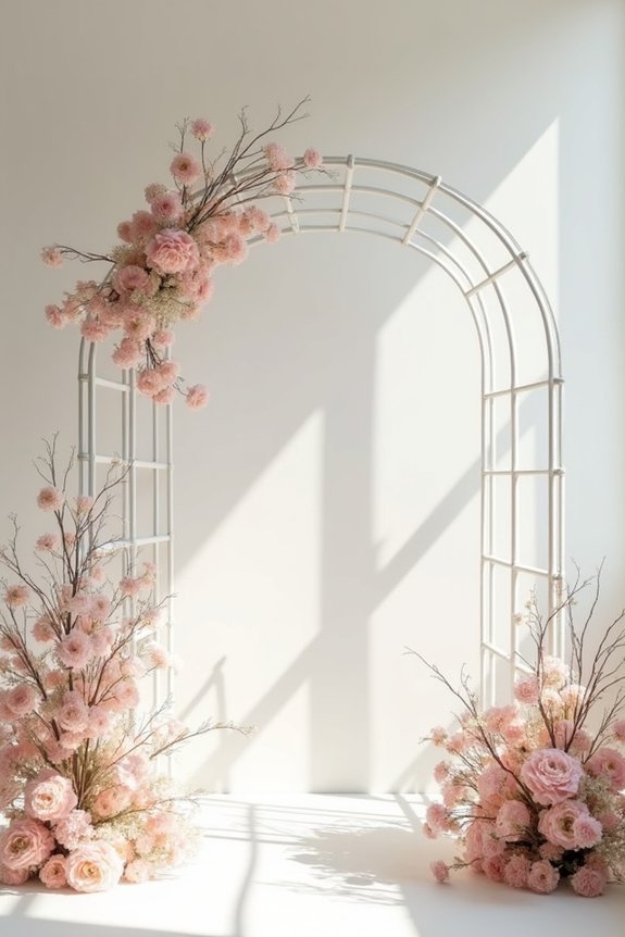 elegant minimalist arch design