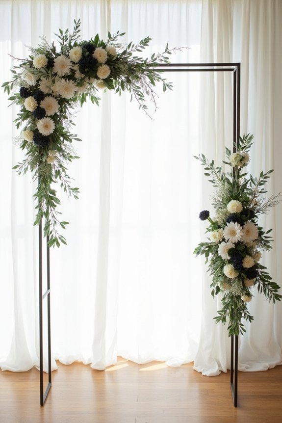 elegant minimalist floral design