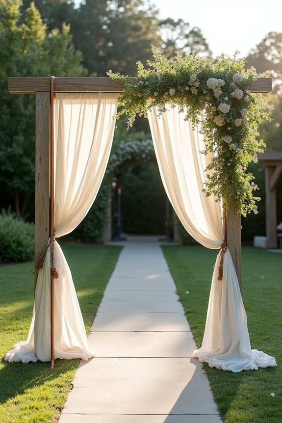 elegant mixed media arches